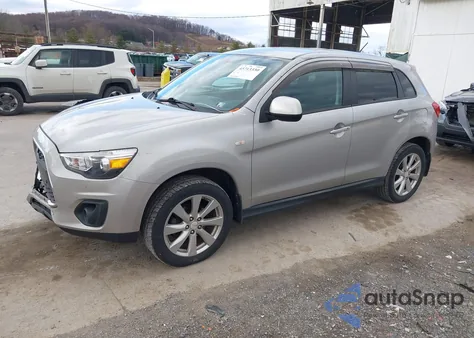 2015 Mitsubishi Outlander Sport Es from USA, damaged, VIN 4A4AR3AW4FE057126